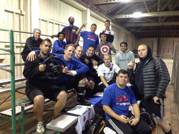 Arlington at the recent Indoor Soccer Invite in Tacoma.